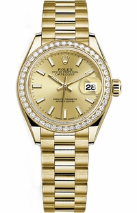 Rolex Lady-Datejust 28 Luxury Women's Watch 279138RBR-0014