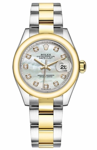 Rolex Lady-Datejust 28 Mother of Pearl Diamond Watch  279163