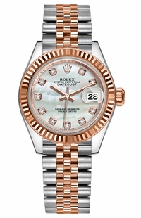 Rolex Lady-Datejust 28 Mother of Pearl Diamond Watch 279171-0013