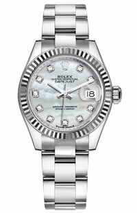 Rolex Lady-Datejust 28 Mother of Pearl Diamond Women's Watch 279174-0010