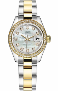 Rolex Lady-Datejust 28 Mother of Pearl Women's Watch 279383RBR-0020