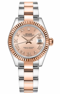 Rolex Lady-Datejust 28 Oystersteel and Everose Gold Watch 279171-0026