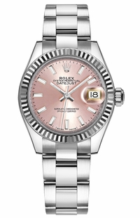 Rolex Lady-Datejust 28 Pink Dial Oyster Bracelet Watch 279174-0002