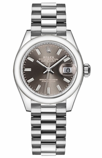 Rolex Lady-Datejust 28 President Bracelet Women's Watch 279166-0009