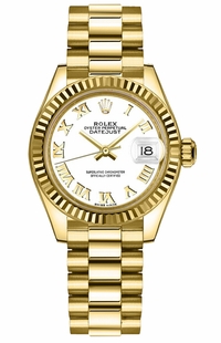 Rolex Lady-Datejust 28 President Bracelet Women's Watch 279178-0029