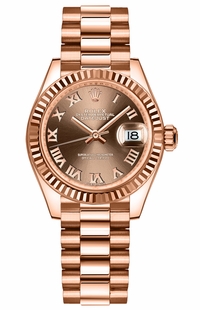 Rolex Lady-Datejust 28 Roman Numerals Women's Watch 279175-0014