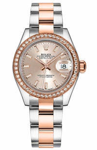 Rolex Lady-Datejust 28 Stainless Steel & Gold Watch 279381RBR-0024