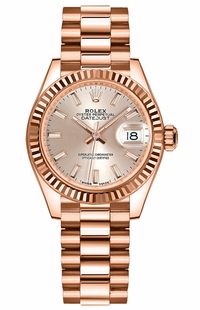 Rolex Lady-Datejust 28 Sundust Dial Women's Watch 279175-0001