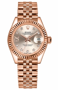 Rolex Lady-Datejust 28 Sundust Diamonds Women's Watch 279175-0006
