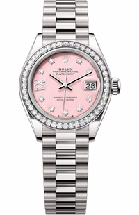 Rolex Lady-Datejust 28 White Gold Women's Watch 279139RBR-0002