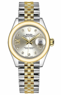 Rolex Lady-Datejust 28 Yellow Gold & Steel Watch 279163
