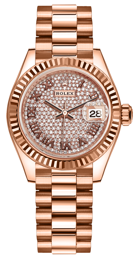 人気商品の中古品・新品・未使用品 Rolex Lady-Datejust 279175 Watch Women's Diamond-Paved 28 テープ・マスキングテープ
