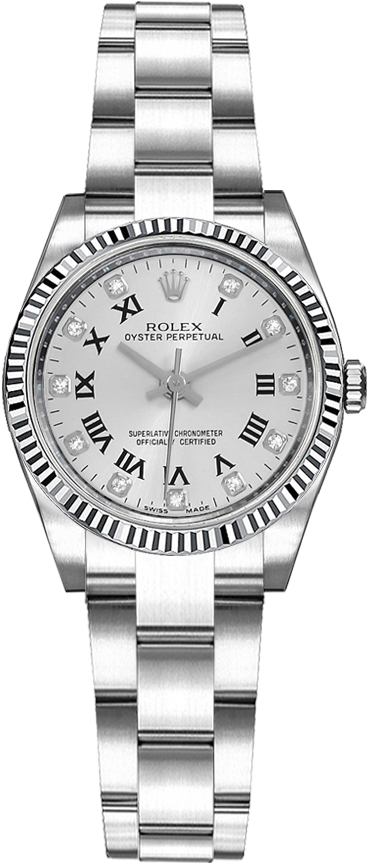 176234 Ladies Rolex Oyster Perpetual Diamond Dial Automatic  display picture 3