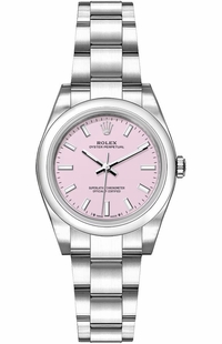 Rolex Oyster Perpetual 28 Candy Pink Dial Steel Women's Watch 276200-0009