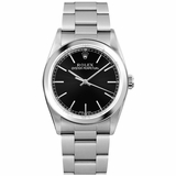 Rolex Oyster Perpetual 31 Black Dial Steel Women's Watch 77080