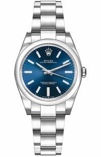 Rolex Oyster Perpetual 31 Blue Dial Women's Watch 277200-0003