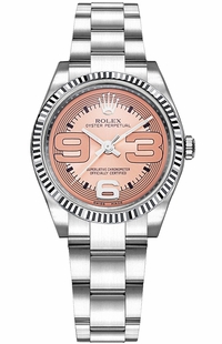 Rolex Oyster Perpetual 31 Pink Dial Watch 177234
