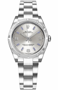 Rolex Oyster Perpetual 31 Silver Dial Women's Watch 177210