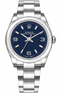 Rolex Oyster Perpetual 31 Smooth Bezel Stainless Steel Women's Watch 67480