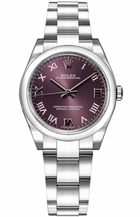 Rolex Oyster Perpetual 31 Steel & White Gold Watch 177200-0017