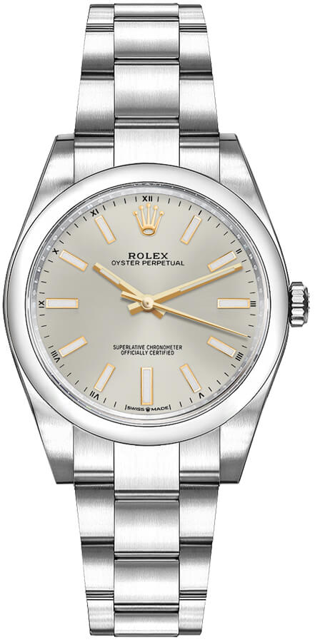 【スーパーセール】 124200-0001 Rolex Watch Womens Oystersteel 34 Perpetual Oyster その他