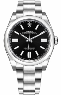 Rolex Oyster Perpetual 36 Black Dial Stainless Steel Unisex Watch 116000-0013