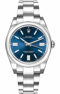 Rolex Oyster Perpetual 36 Blue Dial Steel Unisex Watch 126000-0003