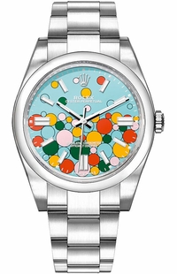 Rolex Oyster Perpetual 41 Oystersteel Domed Bezel Men's Watch 124300-0008