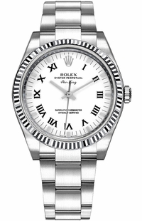 ブラックダイアモンド pierce Rolex Air-King Black Diamond Dial 114234 - Best Price, Ships