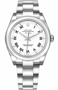 Rolex Oyster Perpetual Air-King White Dial Women's Watch 114200