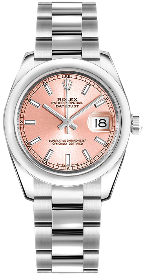 178240 Rolex Datejust 31 Pink Index Dial