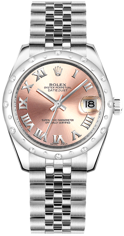 178344 Pink Rolex Datejust 31MM Watch