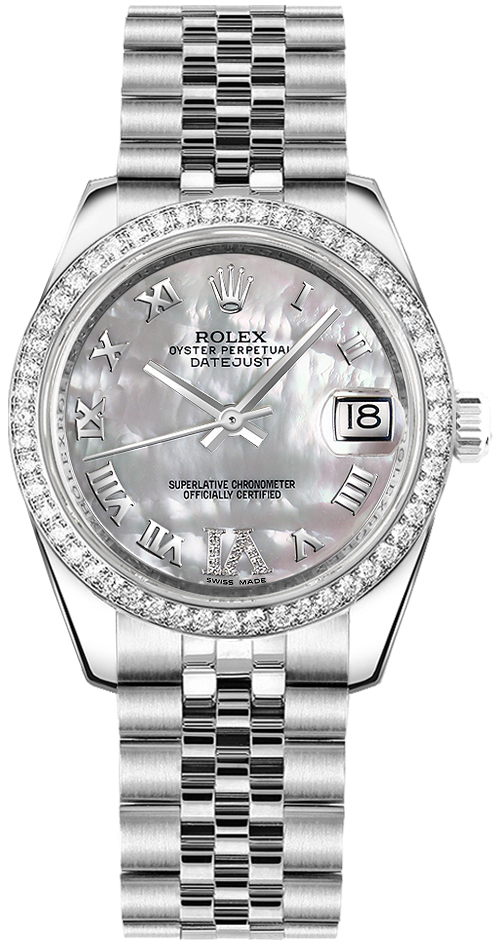 178384 Rolex Lady-Datejust Roman Mother of Pearl