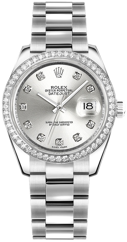 178384 Rolex Lady-Datejust Steel Diamond Dial
