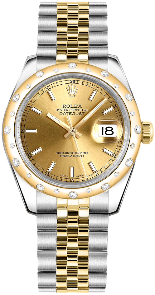 178343 Rolex Lady-Datejust 31 Champange Index Dial