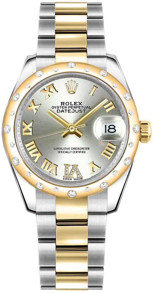 178343 Rolex Steel & Yellow Gold 31MM Watch