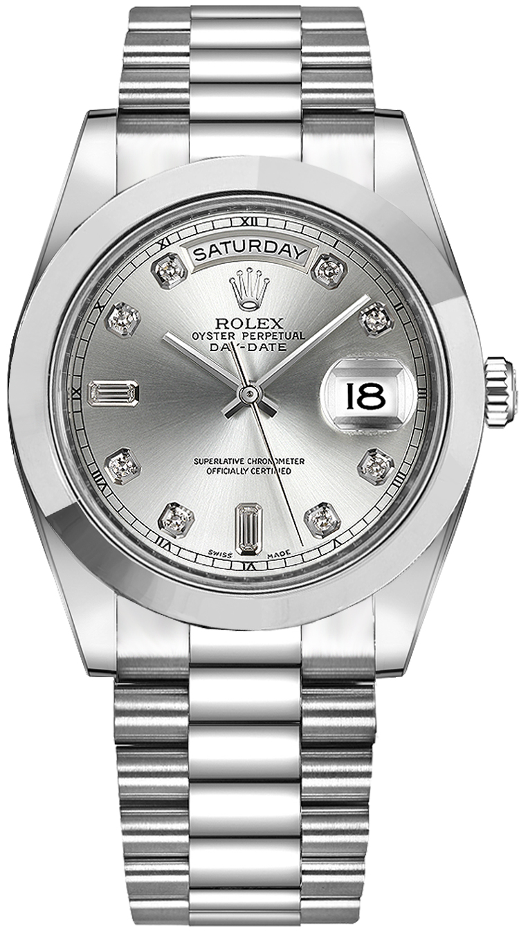 【高レート】Vスタン オバリバ デッキ 50枚 Rolex Day-Date II 218206 | Ref. 218206 Watches on Chrono24