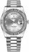 Rolex Day-Date 41 Silver Roman Numeral Dial Men's Gold Watch 218239 - image 0