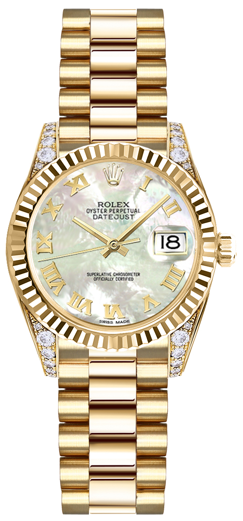 179238 Rolex Lady-Datejust Mother of Pearl Roman Dial
