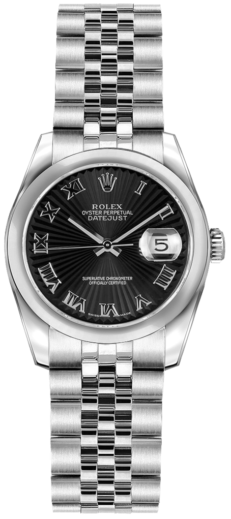 ROLEX デイトジャスト レディース 179160 ブラック 26mm ロレックス レディ デイトジャスト 26 179160 ブラック