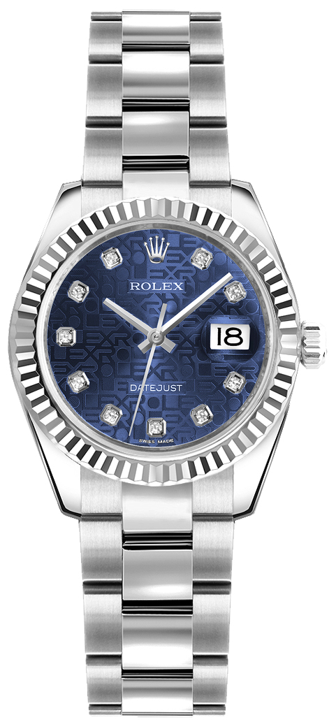 179174 Rolex Oyster Perpetual Lady Datejust Steel Watch