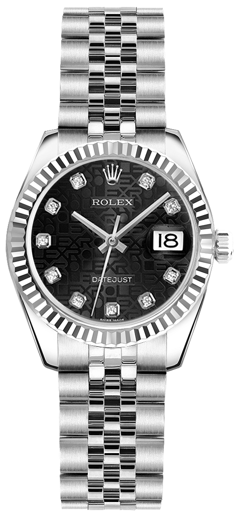 179174 Rolex Lady-Datejust Stainless Steel Watch