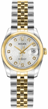 Rolex Lady-Datejust 26 Women's Yellow Gold & Steel Women's Watch 179163
