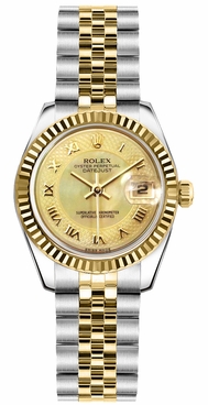 Rolex Lady-Datejust 26 Automatic Women's Jubilee Bracelet Watch 179173