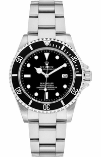 Rolex Sea-Dweller 4000 Black Dial Aluminum Bezel Men's Watch 16600