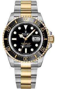 Rolex Sea Dweller Black Dial Oyster Bracelet Men's Watch 126603-0001