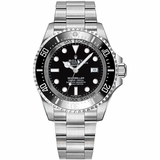 Rolex Sea-Dweller Deepsea Black Dial Oystersteel Men's Watch 116660-0001