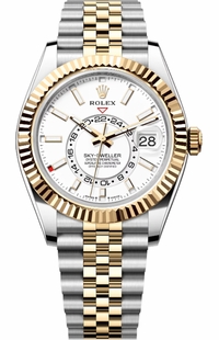 Rolex Sky-Dweller Intense White Index Dial 42mm Men's Watch 336933-0006
