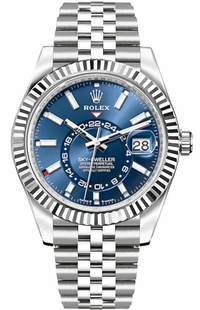 Rolex Sky-Dweller Oystersteel & 18k White Gold Men's Watch 336934-0006