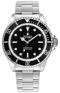 Rolex Submariner Black Dial Stainless Steel 40mm Men's Watch 5513